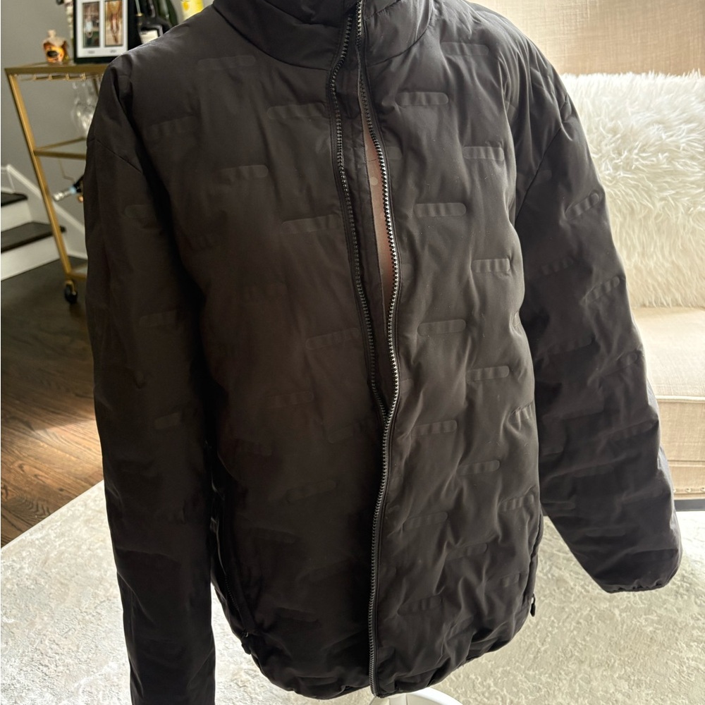 Swiss Tech Men's Dark Puffer Jacket
